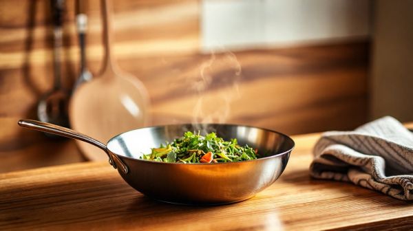 Découverte de la poêle en inox 18/10 poeleo pour une cuisine durable